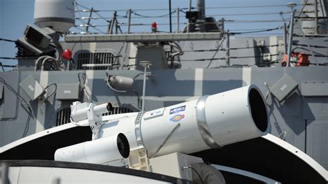 U.S. Navy sees shipboard laser weapon coming soon - CNET