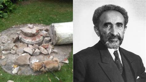 Haile Selassie: Statue of former Ethiopian leader destroyed in London ...