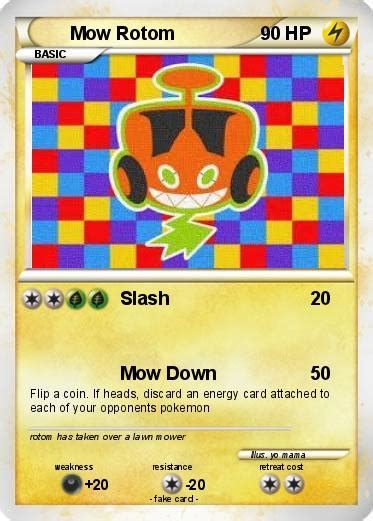 Pokémon Mow Rotom 12 12 - Slash - My Pokemon Card