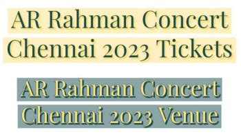 AR Rahman Concert Chennai 2023 ~ Tickets, Price, Dates, Venue - PuzzlesHuB