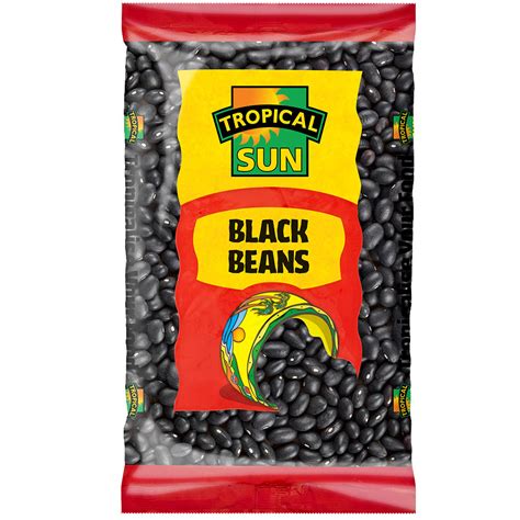 Tropical Sun Black Beans - Dry Packet 500g