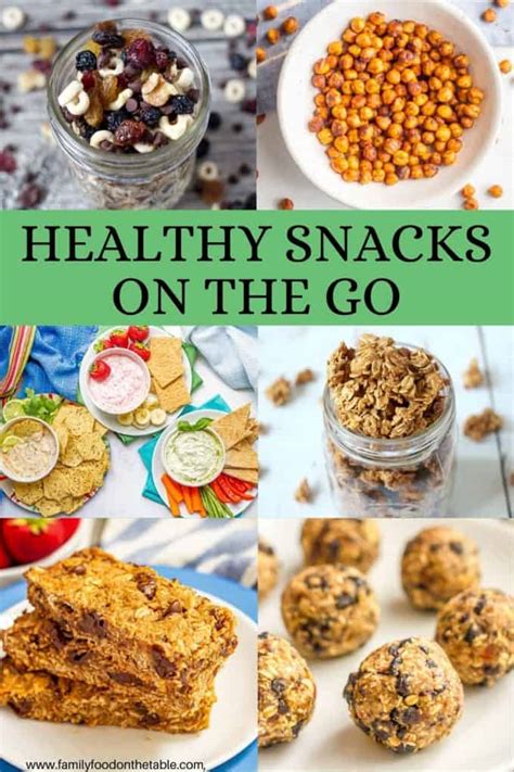 29 Healthy Snacks On-the-Go - Family Food on the Table