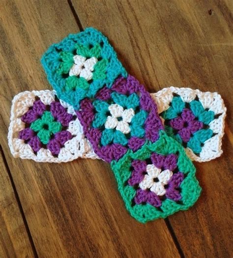 Granny Square Bookmarks · How To Crochet A Bookmark · Yarncraft on Cut Out + Keep