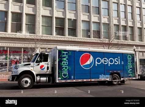 Pepsi Cola delivery truck Stock Photo - Alamy