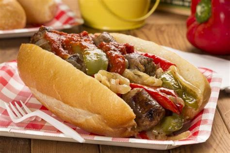 Grilled Polish Sausage with Sautéed Onions and Peppers – Rosemarie's Kitchen