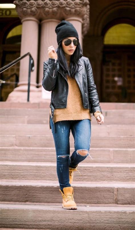 42 Casual Winter Work Outfits Ideas 2018 | Timberland outfits women, Winter fashion outfits ...