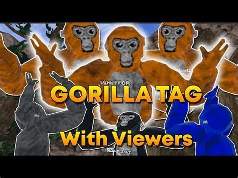 Gorilla Tag Halloween Update (PLAYING WITH VIEWERS) - YouTube