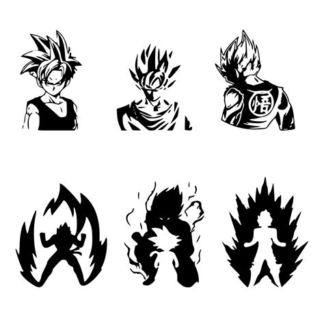 Goku SVG Free – MasterBundles