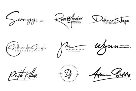 Abdesigngrahp: I will design signature handwritten logo for $10 on ...