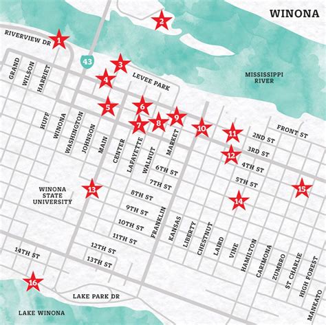 Map Of Winona Mn - Map Of Farmland Cave