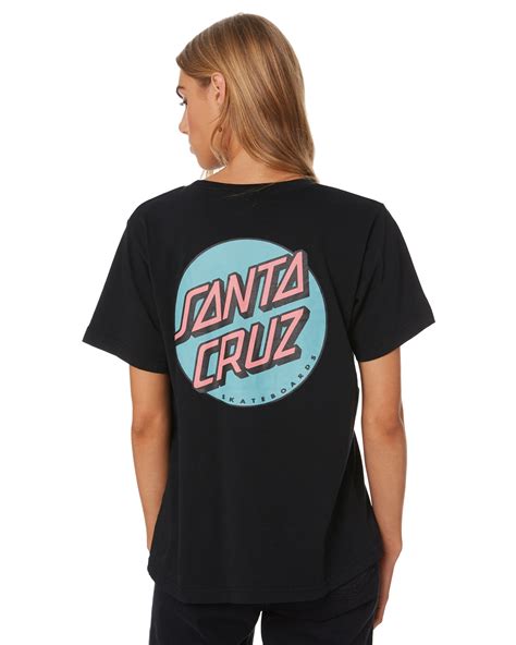 Santa Cruz Womens Other Dot Tee - Black | SurfStitch