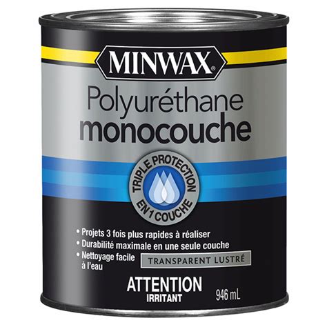 MINWAX One Coat Polyurethane Finish - 946 ml from SHERWIN WILLIAMS | BMR