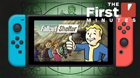 The First 15 Minutes of Fallout Shelter Gameplay on Nintendo Switch ...