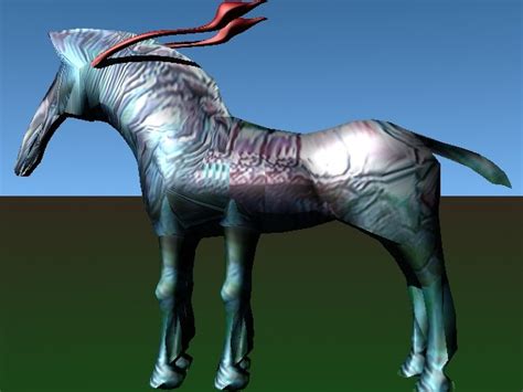 avatar direhorse 3d lwo