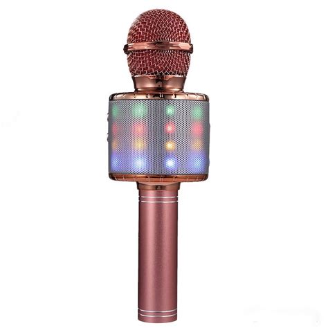 Microphone for Kids, Wireless Bluetooth Karaoke Microphone, Noise Reduction, Voice Changer ...