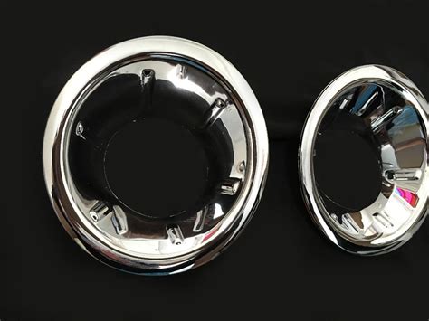 Chrome accessories for nissan navara brute chrome fog light cover for ...