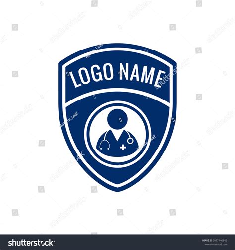 Doctor Clinic Logo Design Template Stock Vector (Royalty Free ...