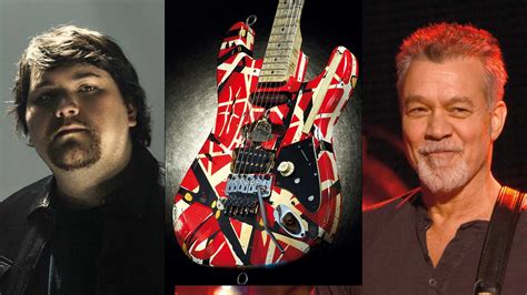 Wolfgang Van Halen plays Eddie's legendary Frankenstrat guitar on the ...