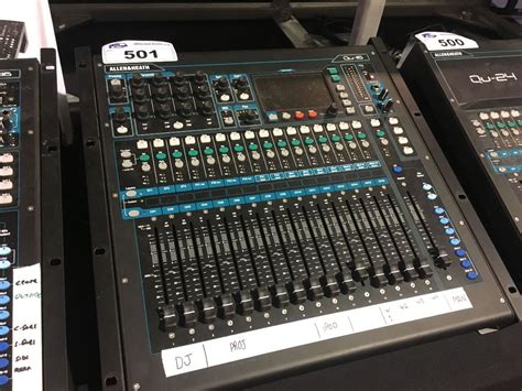 ALLEN & HEATH QU-16 16-CHANNEL RACK MOUNTABLE DIGITAL MIXER - Able Auctions