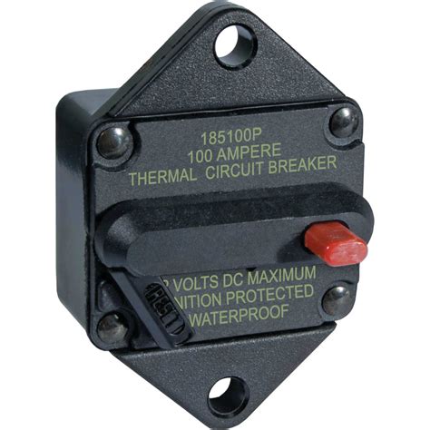 DC Thermal Circuit Breakers - Panel Mount - Blue Sea Systems ...