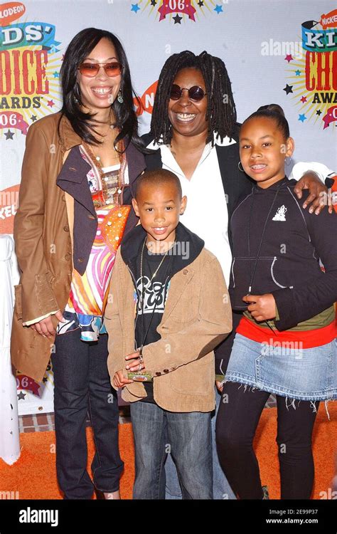 Whoopi Goldberg and her family attend the 19th Annual Kids Choice Awards, in Los Angeles, CA ...