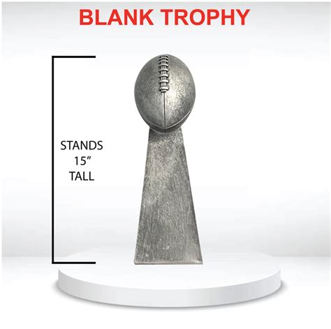 Replica Lombardi Trophy Fantasy Football Champion - Etsy