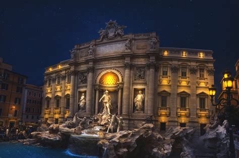 Rome at Night Royalty-Free Stock Photo