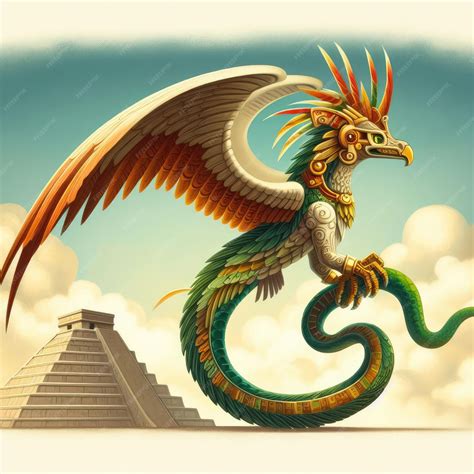 Premium AI Image | Mayan God Kukulkan