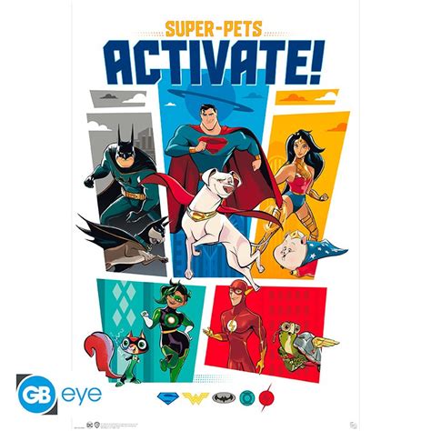 DC COMICS Poster League of Superpets Activate (91.5x61)