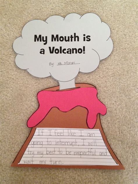 Susan Jones Teaching: My Mouth is a VOLCANO!!!