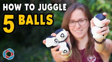 Learn to JUGGLE 5 BALLS - Advanced Tutorial - YouTube