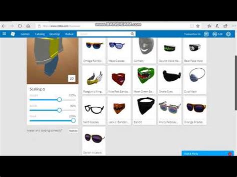 ROBLOX How to wear 2 face accessories - YouTube