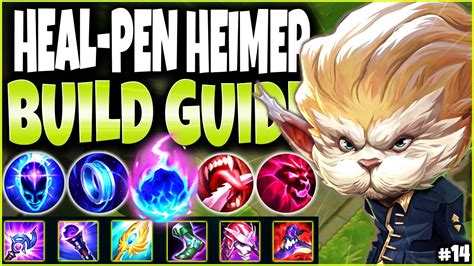 MAX HEAL-Pen Heimerdinger OP ~ LoL Meta Heimerdinger Build Guide #14 🔥 LoL Top Heimer s12 ...