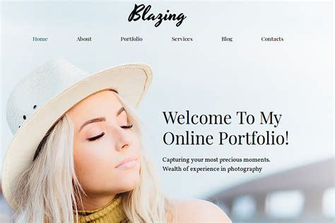 Website Photo Gallery Template