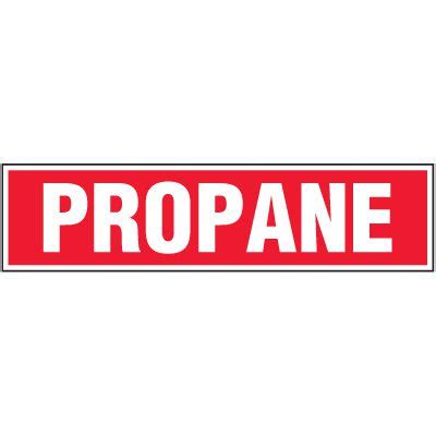 Chemical Hazard Labels - Propane | Emedco