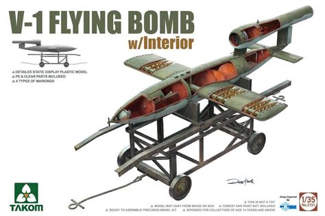 TAKOM 2151 V1 Flying Bomb with Interior | AviationMegastore.com