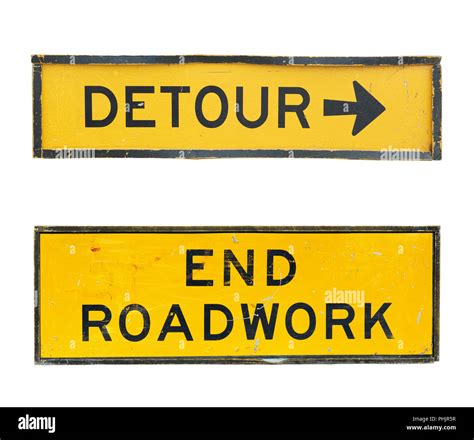 Old road signs hi-res stock photography and images - Alamy