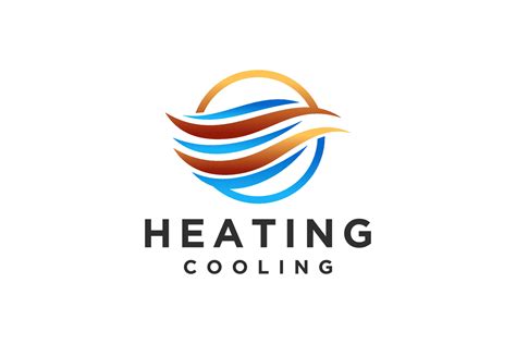 HVAC logo design, heating ventilation and air conditioning. 23705794 ...