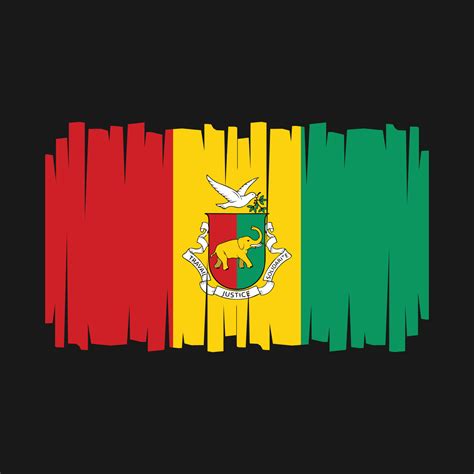 Guinea Flag Vector 21980976 Vector Art at Vecteezy