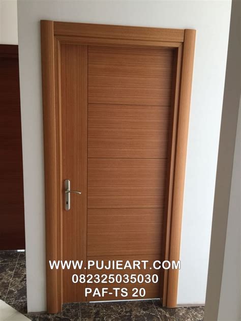 Pintu Rumah Kayu Jati Minimalis PAF-TS 20 - PujieArt Furniture Jepara