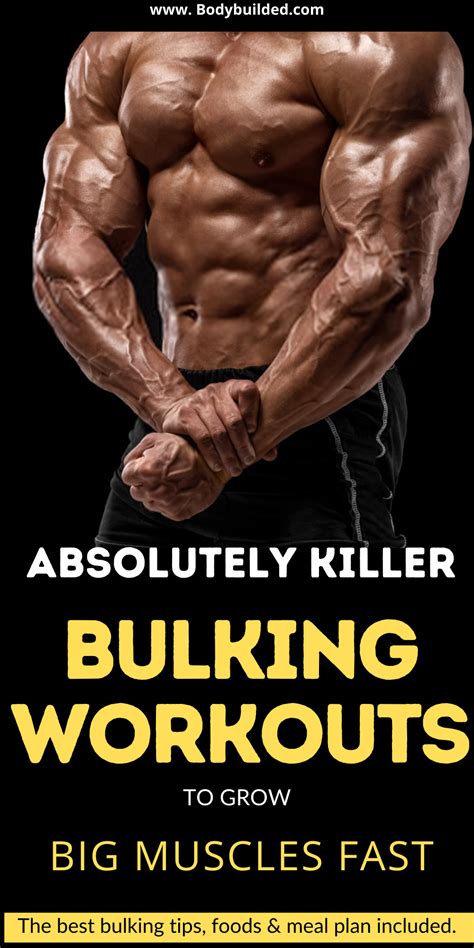 These bulking workouts are just made for building those big body ...