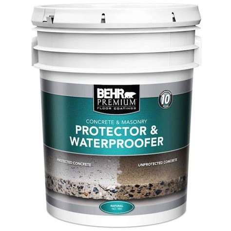 Reviews for BEHR PREMIUM BEHR 5 Gallon Clear Concrete Waterproofer ...