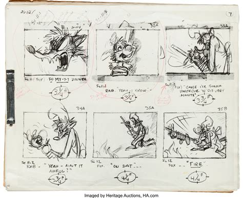 Song of the South Storyboard Group (Walt Disney, 1946).... (Total: | Lot #95181 | Heritage Auctions