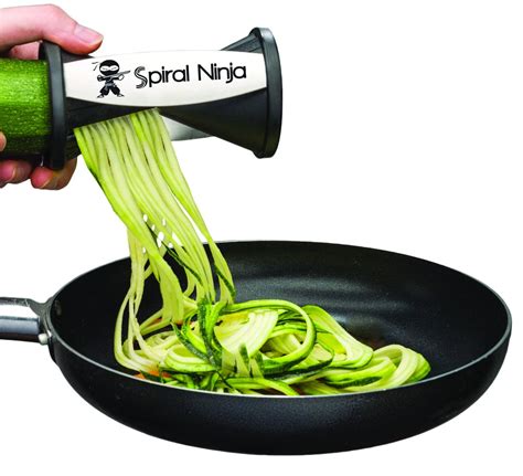 Kitchen Saviors Spiralizer Vegetable Slicer - Vegetable Spiralizer - Spiral Slicer Cutter ...