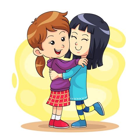 Hug play | Vector Premium