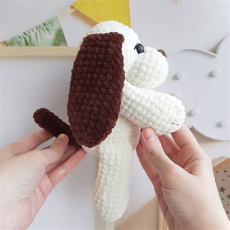 Crochet PATTERN Dog Amigurumi Tutorial PDF in English - Etsy