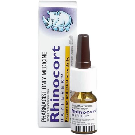 Rhinocort Hayfever Aqueous 32mcg 120 Doses | Nasal spray, Spray, Health and beauty