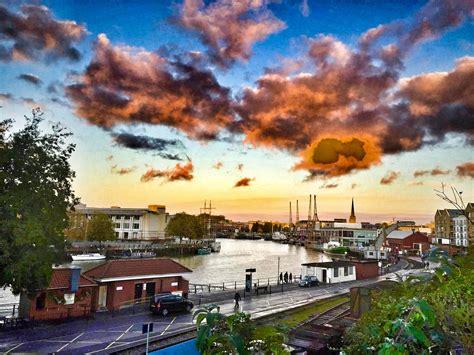 Bristol docks after a storm : r/bristol