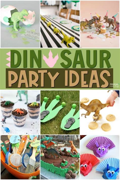 Dinosaur Themed Birthday Party Games