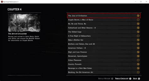 RDR2 All of Chapter 4 - All Gold Missions - Barebones - Red Dead ...